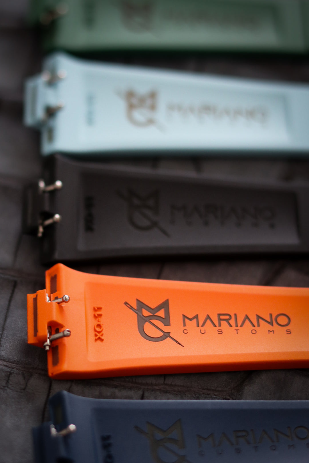 Tissot PRX Orange CTS Rubber Strap