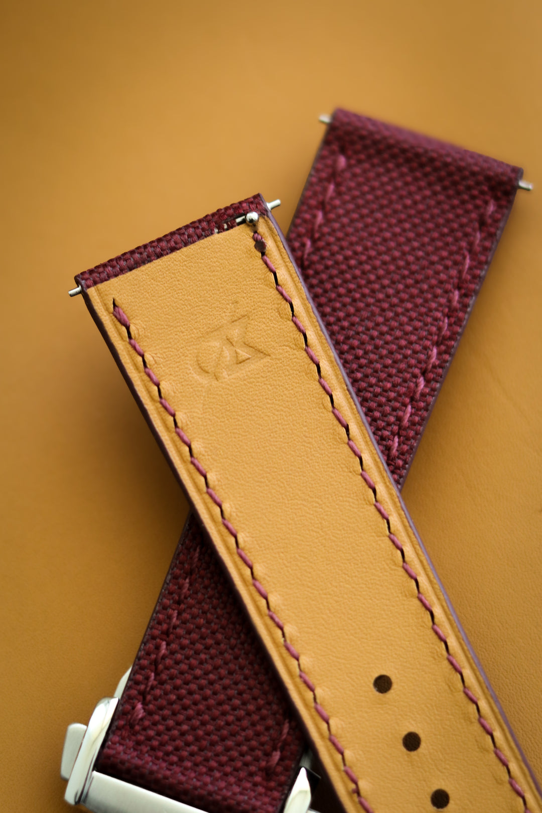 Burgundy Sailcloth (Flat)