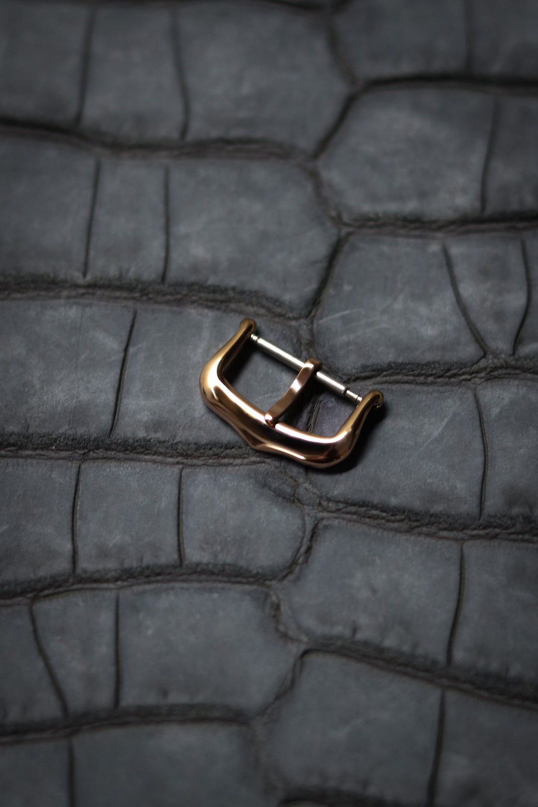 Cartier inspired rose gold buckle