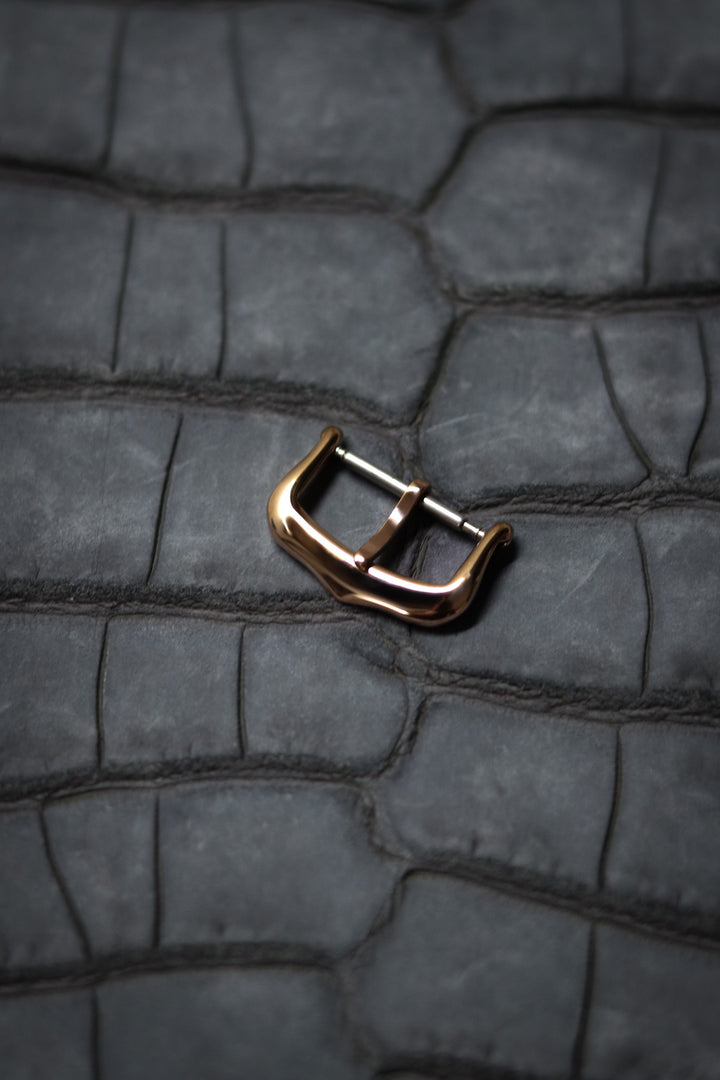 Cartier inspired rose gold buckle