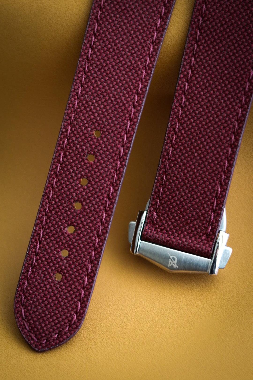 Burgundy Sailcloth (Flat)