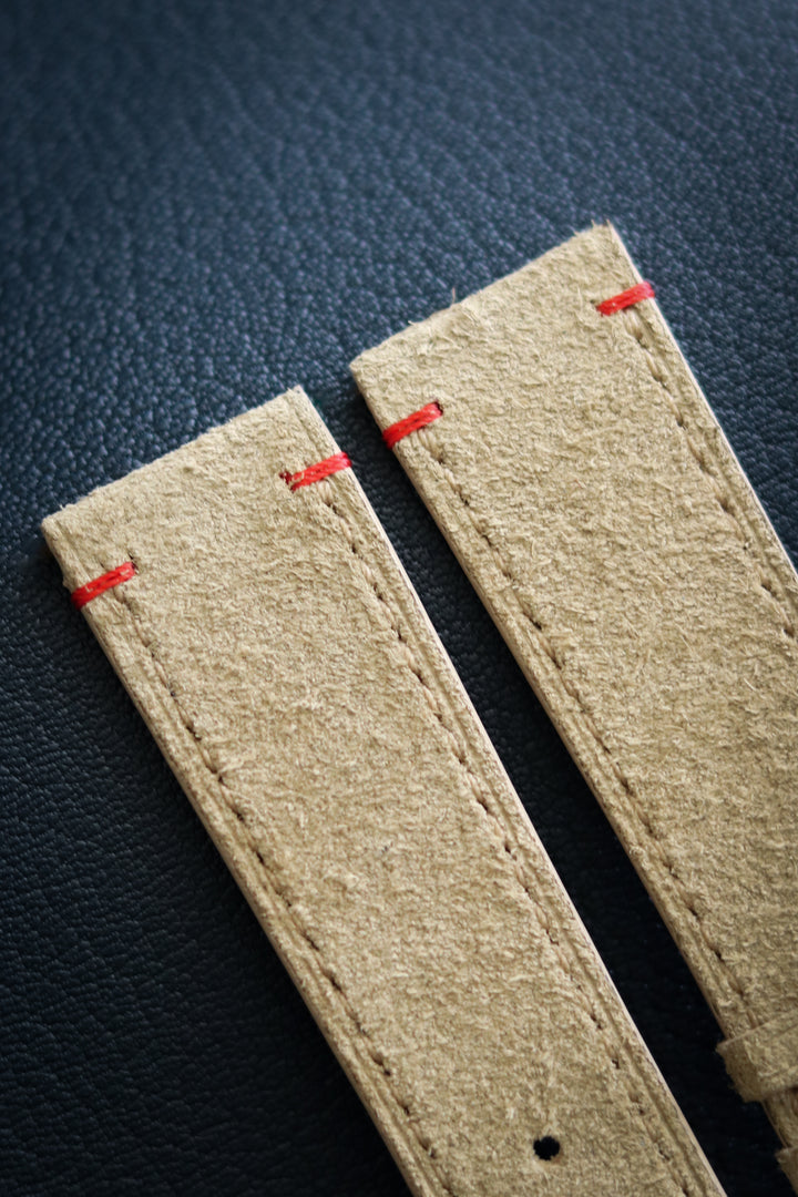 Beige Suede Leather (Flat)