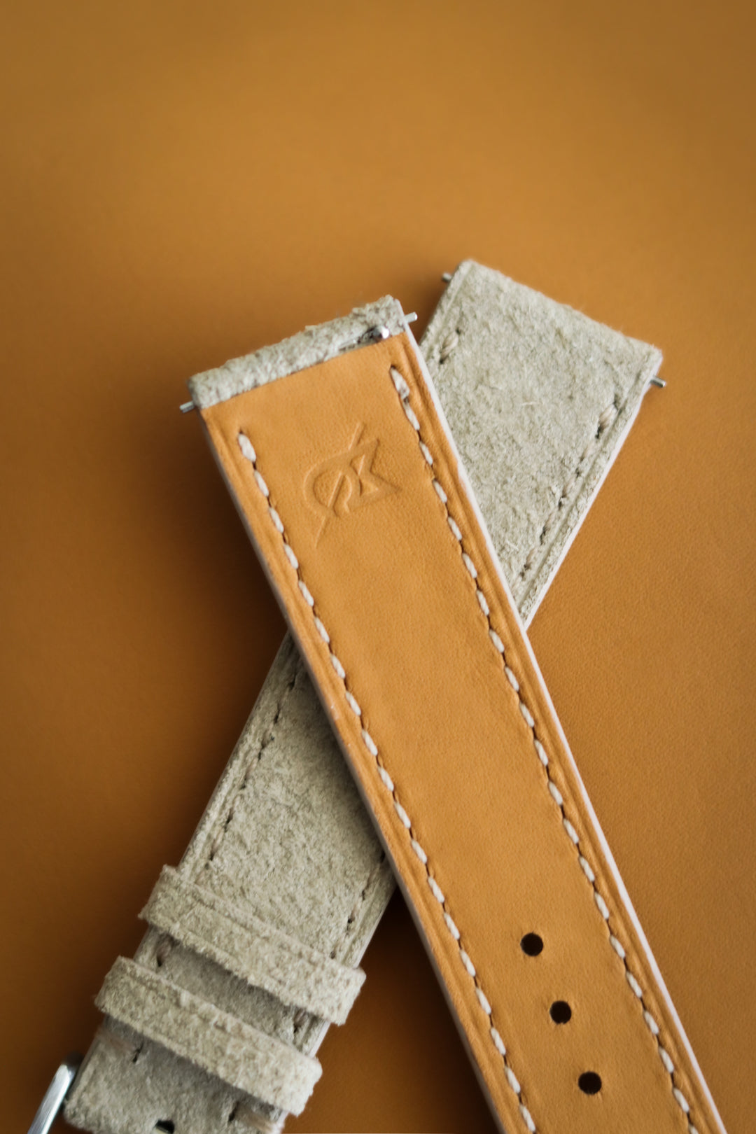Beige Suede Leather (Flat)