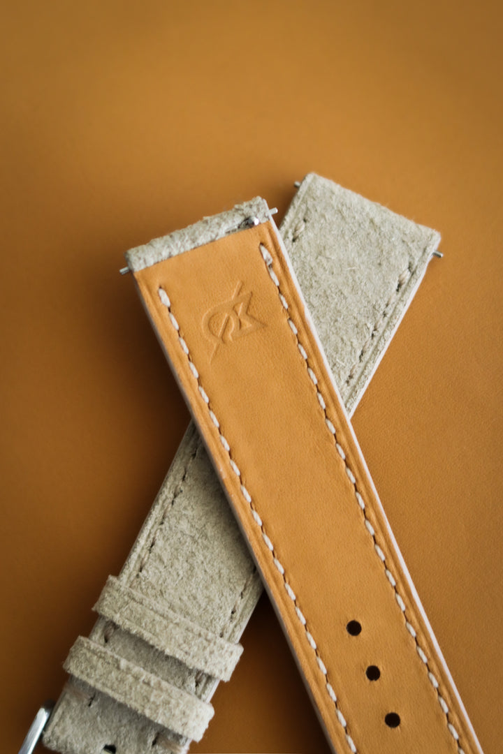 Beige Suede Leather (Flat)