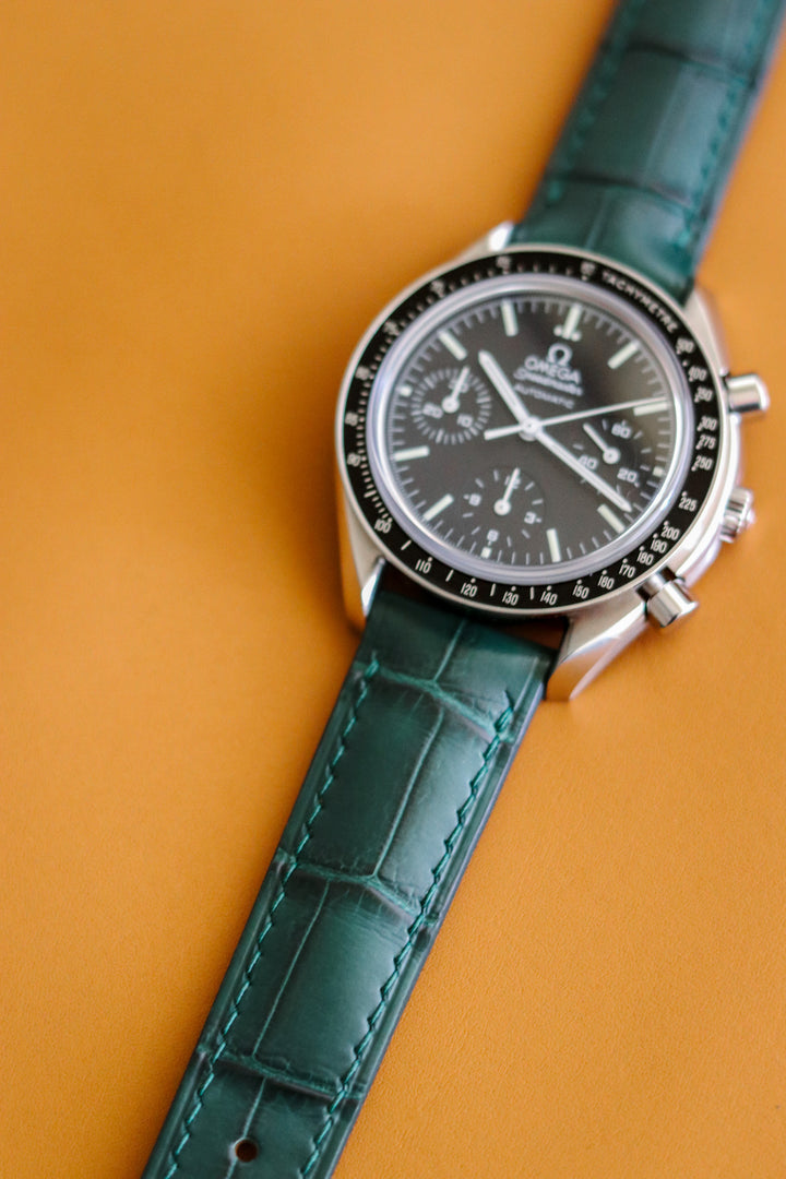 Forest Green Alligator (Padded)