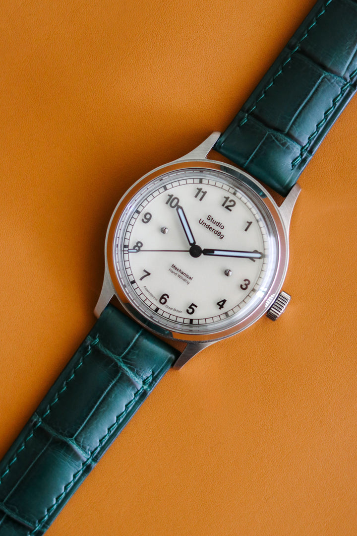 Forest Green Alligator (Padded)
