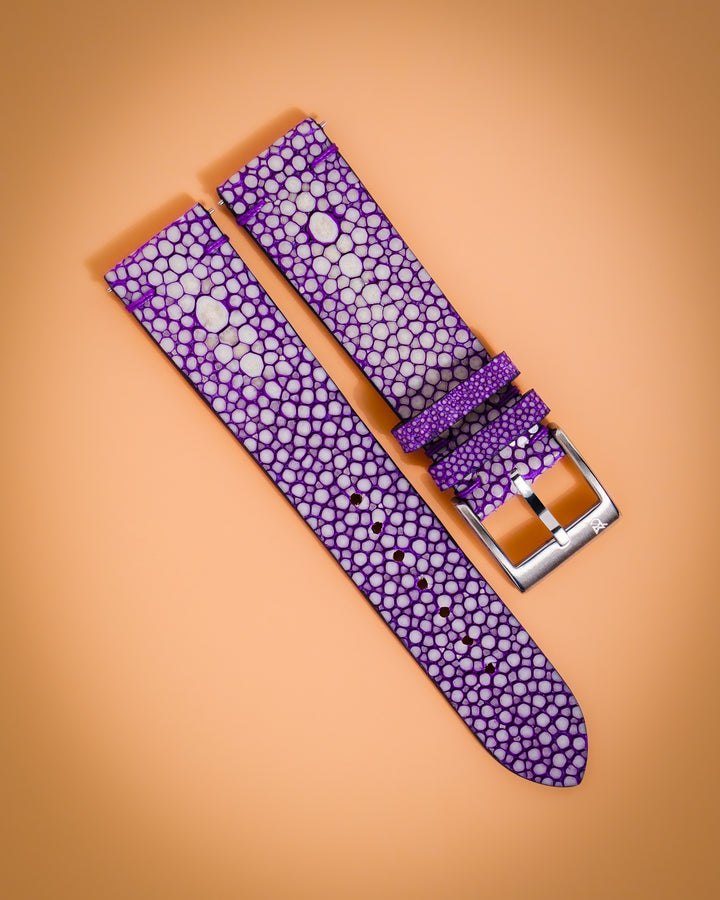 Purple Stingray Double Pearl