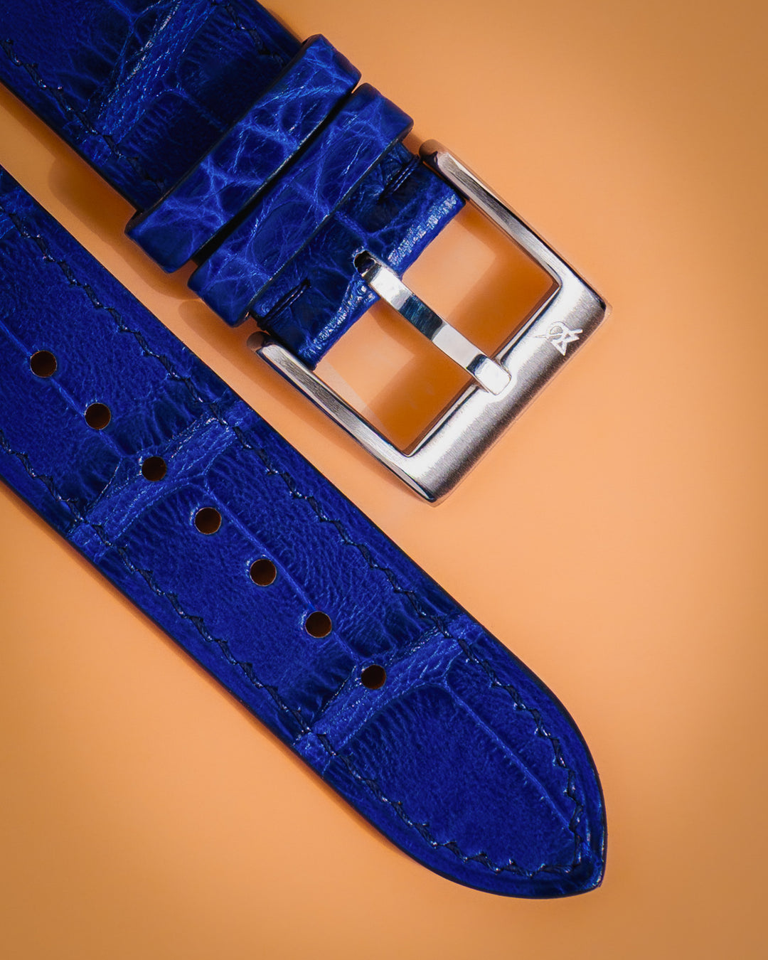 Navy Alligator (Padded)