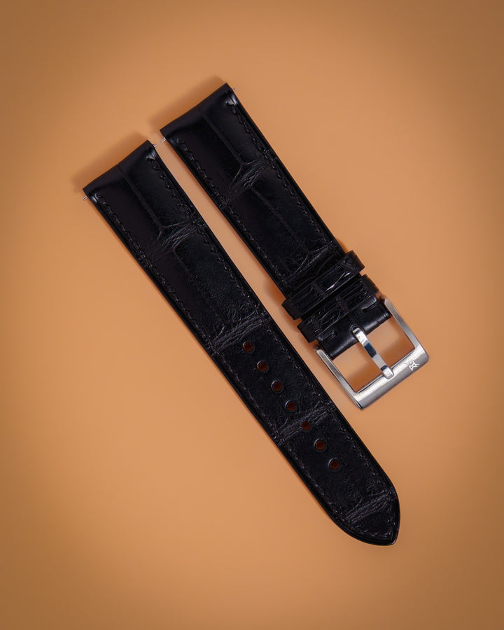 Black Alligator (Padded)