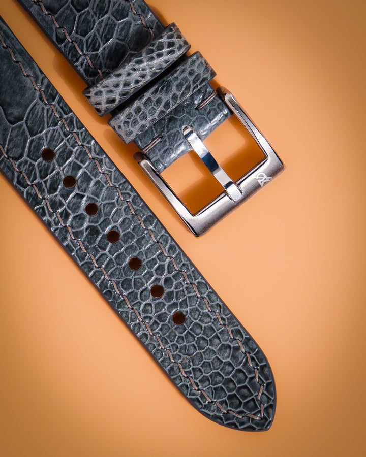 Grey Ostrich Leg (Padded)
